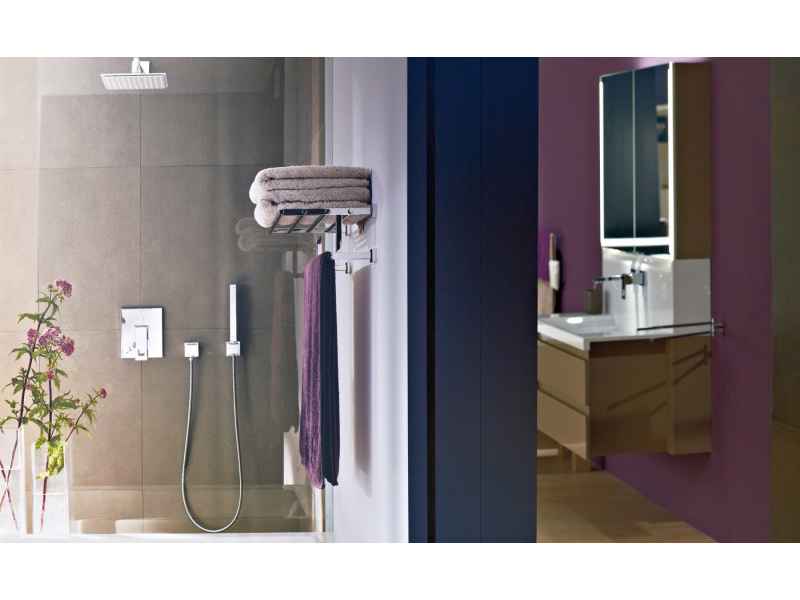 Купить Верхний душ Grohe Euphoria Cube 27705000, 152х152 мм, 1 режим струи, без держателя