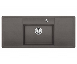 Мойка Blanco Alaros 6 S 518821 с белыми досками, темная скала