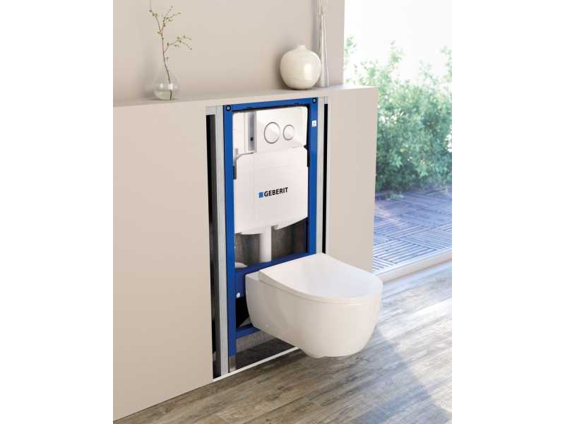 Купить Инсталляция Geberit с унитазом Geberit iCon, 500.362.TC.I, сиденье микролифт, комплект Идеальная пара