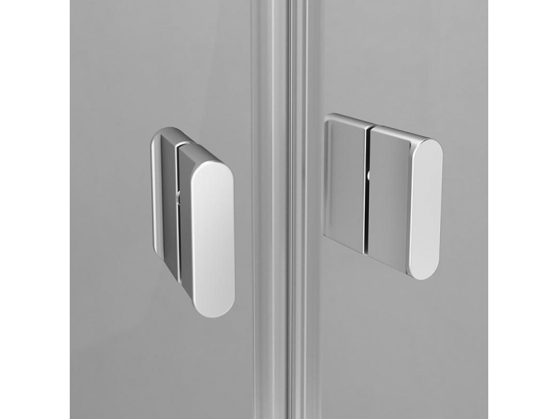 Купить Душевой уголок Am.Pm X-Joy Twin Slide W88G-205-080MT, 80 x 80 см, профиль хром матовый, стекло прозрачное, без поддона
