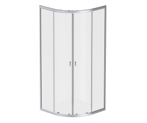 Душевой уголок Am.Pm X-Joy Twin Slide W88G-205-080MT, 80 x 80 см, профиль хром матовый, стекло прозрачное, без поддона