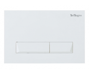 Кнопка смыва BelBagno Marmi BB009-MR-BIANCO, белый