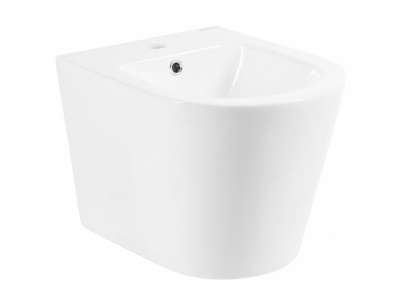 Подвесное биде BelBagno Flay-R, белое, BB053BH