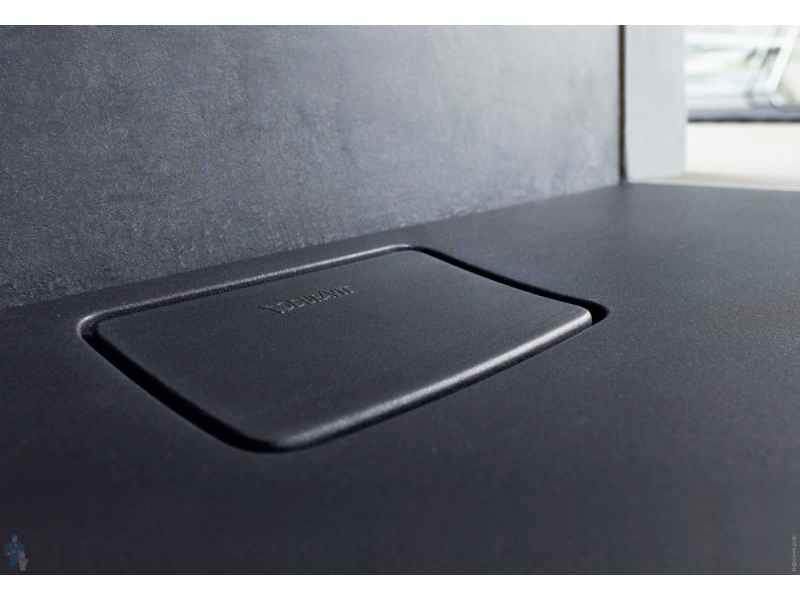 Купить Душевой поддон Duravit Stonetto 720148680000000 120 x 80 см, композитный, прямоугольный, антрацит