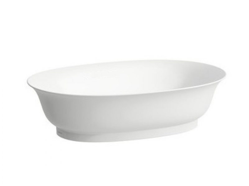 Купить Раковина Laufen New Classic 8.1285.2.400.112.1 55 х 38 х 14.5 см, накладная, SaphirKeramik, без перелива, LCC, белый глянцевый
