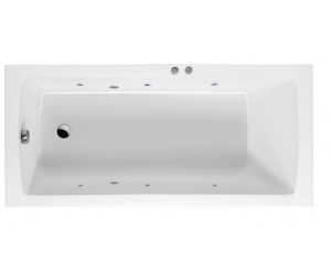 Ванна гидромассажная Excellent Aquaria 170 x 75 см, SOFT, хром