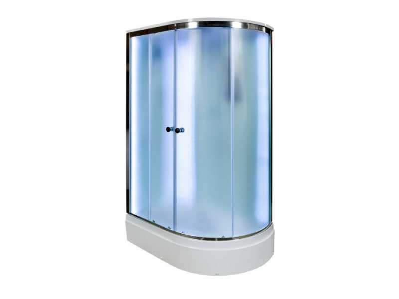 Купить Душевая кабина Deto D D 272S LED L/R 120 x 80 см, с крышей и LED подсветкой