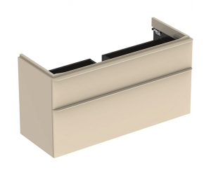 Тумба под раковину Geberit Smyle Square 500.355.JL.1, 120 см, цвет песчаный глянец