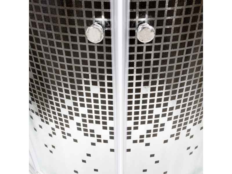 Купить Душевая кабина Deto L 810 N, с без крыши, с гидромассажем, 100 x 100 x 215 см