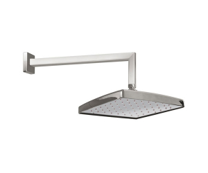 Верхний душ Margaroli Luxe 208SQ, 20х20 см, 1 режим струи, без держателя, хром