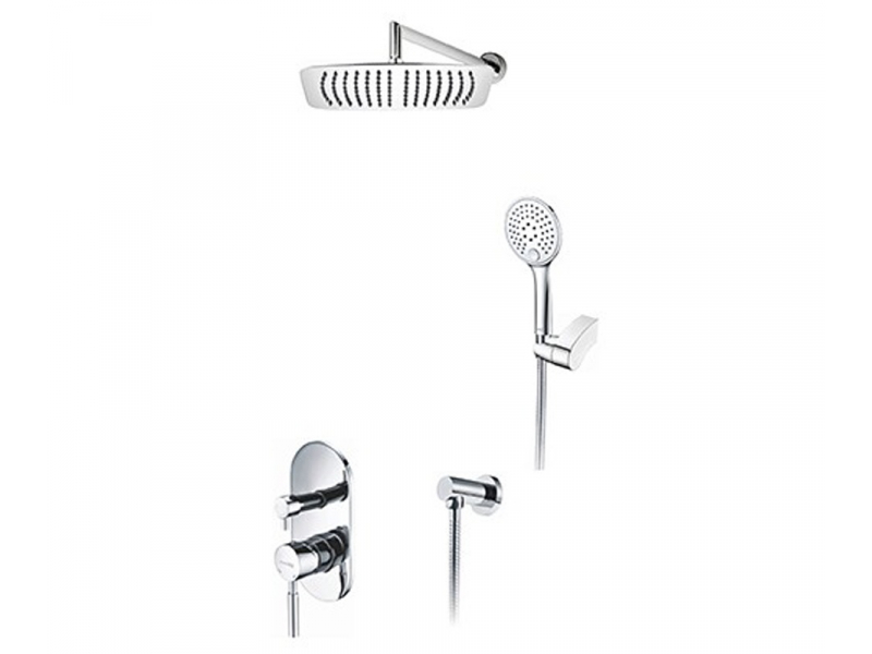 Купить Душевая система WasserKRAFT A16169, скрытый монтаж, хром