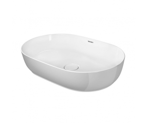 Раковина накладная Duravit Luv 0379600000, 60 х 40 х 14 см, белая