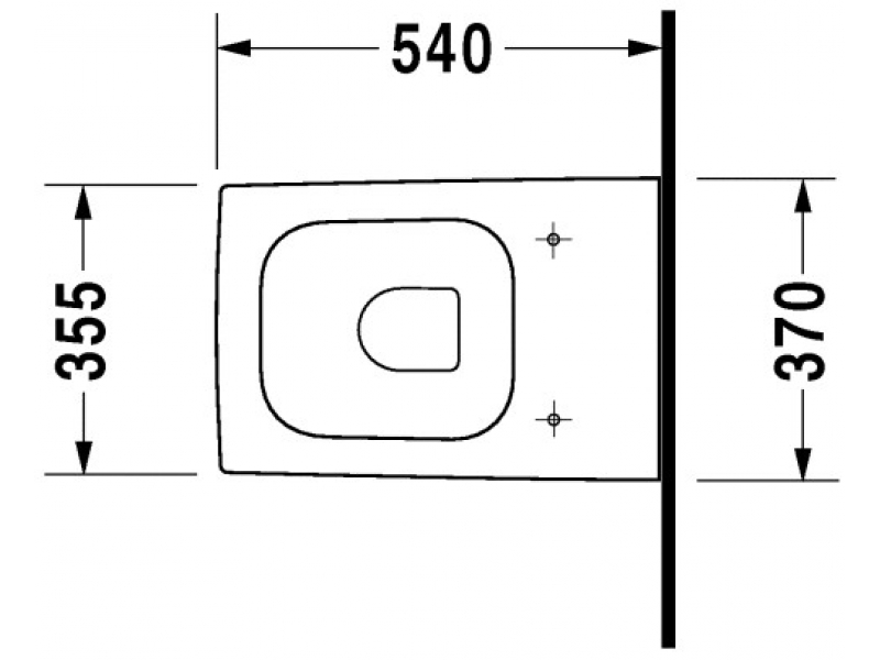 Купить Подвесной унитаз Duravit Vero 2217090064 54 см
