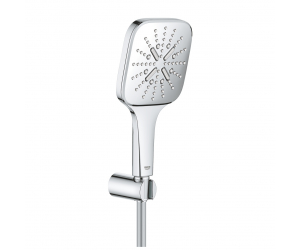 Душевой гарнитур Grohe Rainshower SmartActive 130 Cube, 26589000, хром