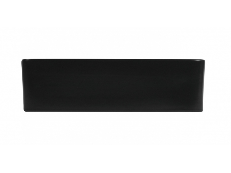 Купить Раковина Aquanet Perfect-2-MB 48 x 31.5 x 14 см, накладная, черный матовый, 273677