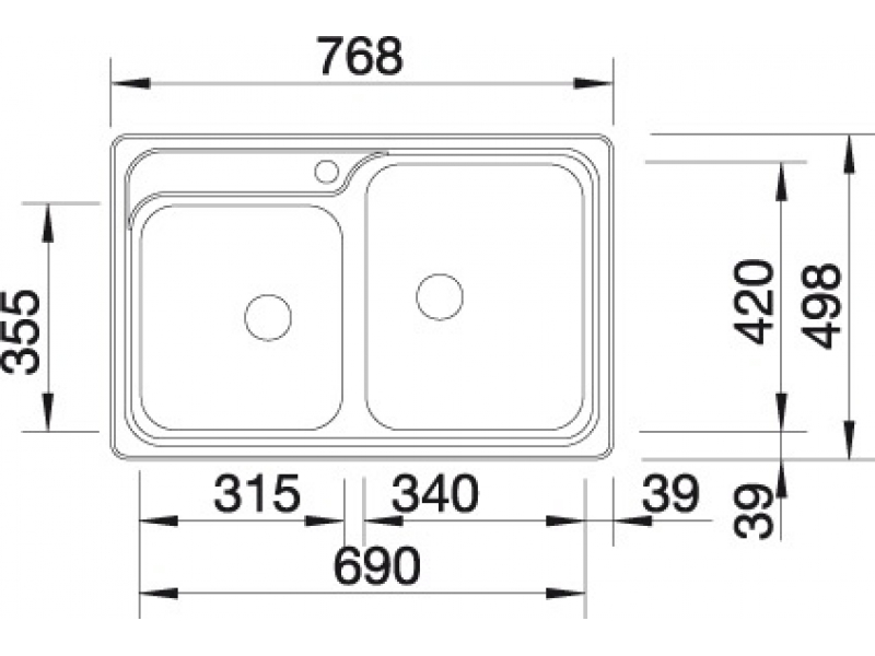 Купить Мойка Blanco Classic 8 - IF 514641