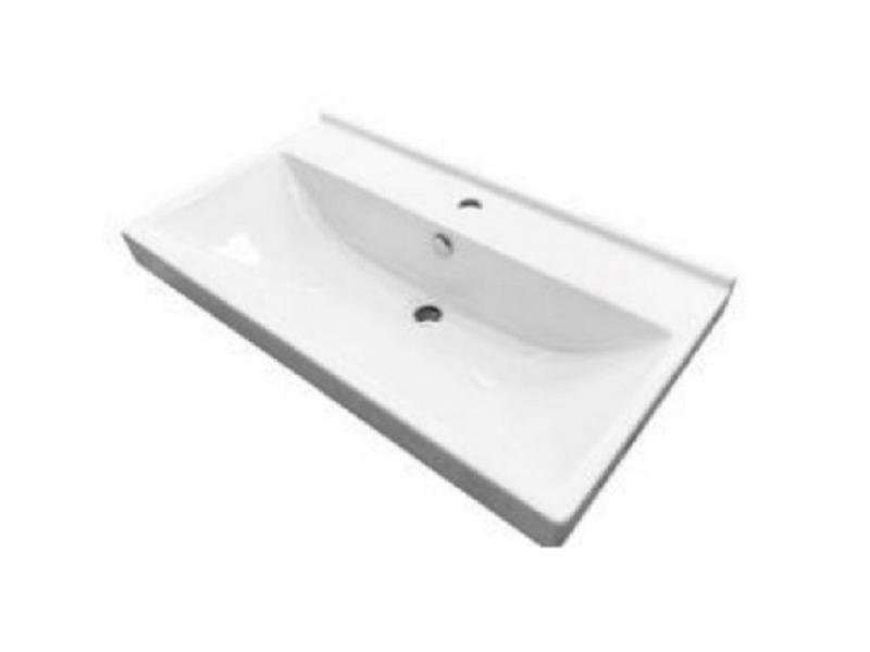 Купить Раковина Акватон Миранда 1WH302251 80 x 45.3 x 21.8 см прямоугольная