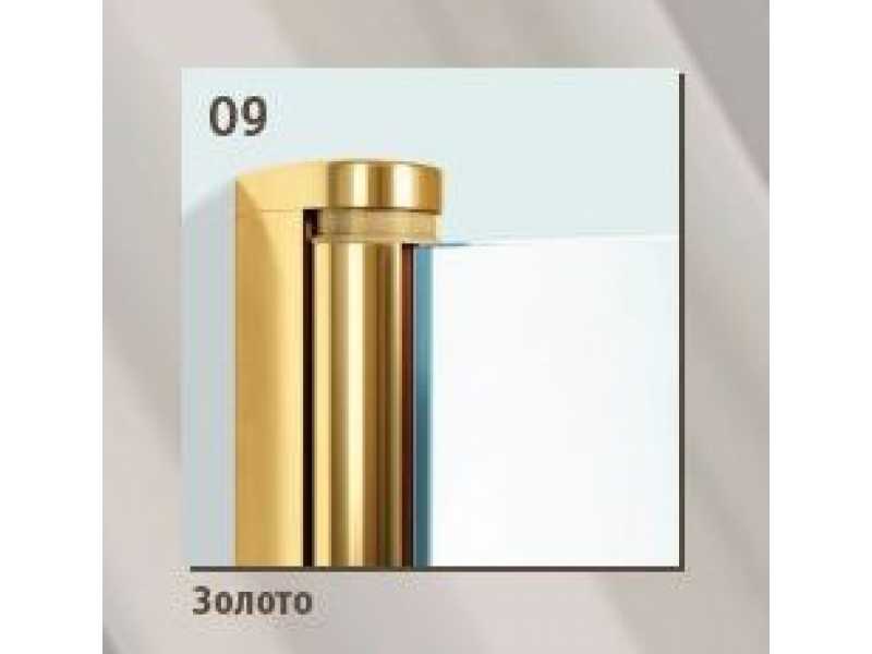 Купить Шторка на ванну Vegas Glass E2V Lux 0120 09 ARTDECO D2, профиль - золото, стекло – Artdeco D2, 120*150,5 см
