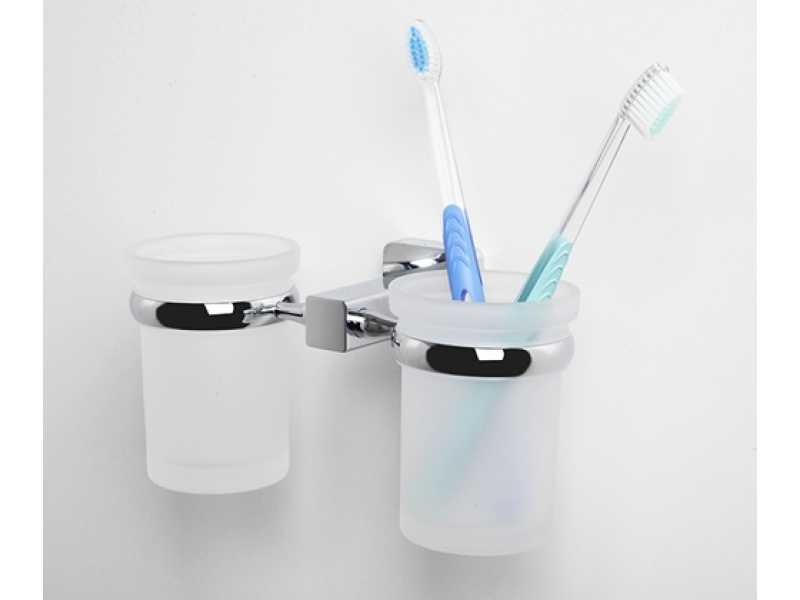 Купить Стакан для зубных щеток WasserKRAFT 6528D двойной