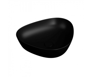 Раковина Vitra Plural накладная 47 х 40 см, черный матовый, 7812B483-0016