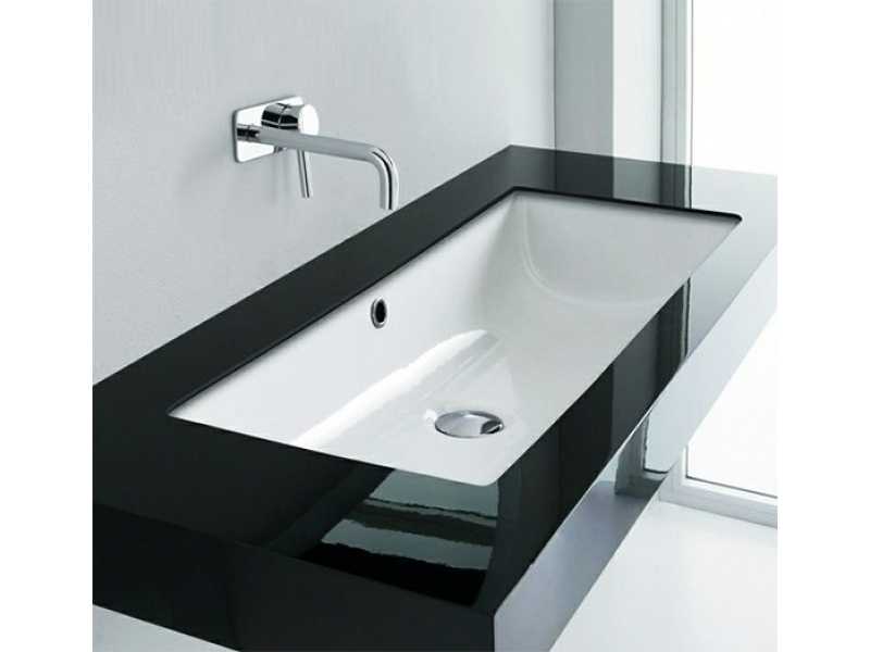 Купить Раковина Kerasan Slim 022501, 75 x 34 см, встраиваемая снизу