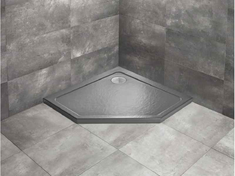 Купить Поддон для душа Radaway Doros PT, 90 x 90 см, пятиугольный, SDRPT9090-01-64S