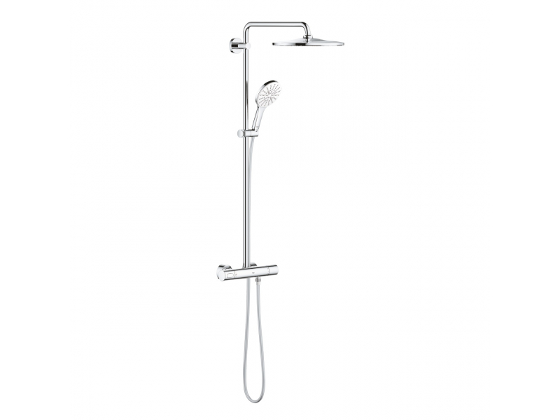 Купить Душевая система Grohe Rainshower SmartActive 310 26647LS0 с термостатом, белая луна