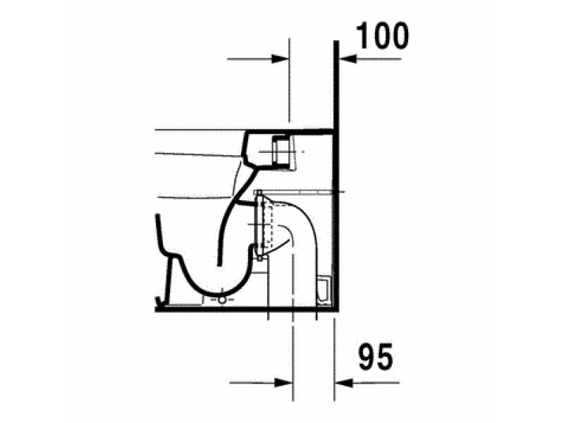 Купить Приставной унитаз Duravit Durastyle 2150090000