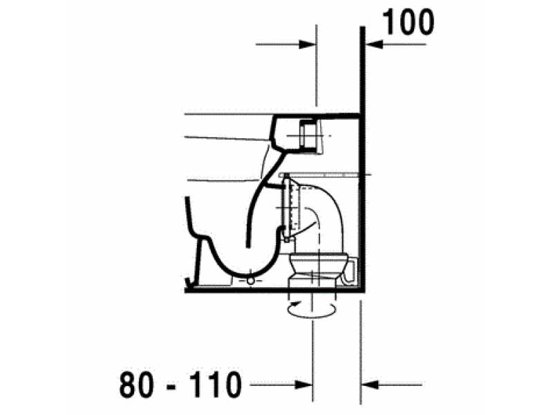 Купить Приставной унитаз Duravit Durastyle 2150090000