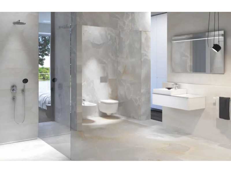Купить Тумба под раковину Geberit iCon 840492000/840592000, 90 см, цвет платиновый