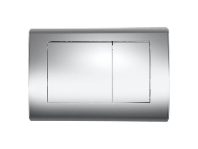 Панель TECE Planus 9 240 321 с двумя клавишами смыва, хром