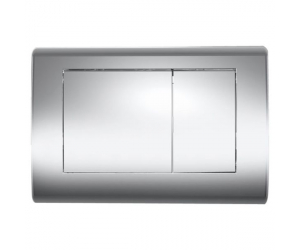 Панель TECE Planus 9 240 321 с двумя клавишами смыва, хром