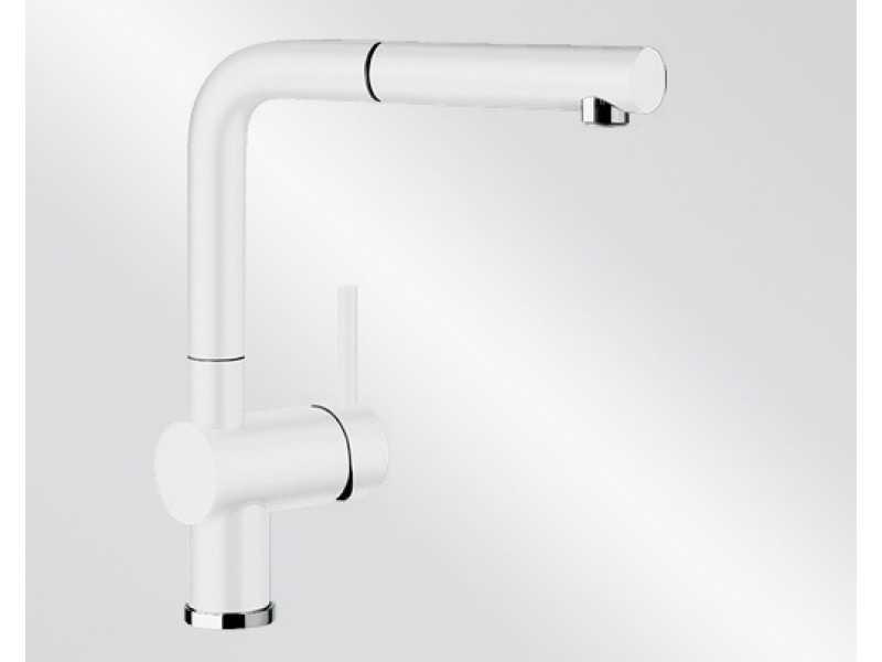 Купить Смеситель Blanco Linus-S, керамика 516711 матовый белый