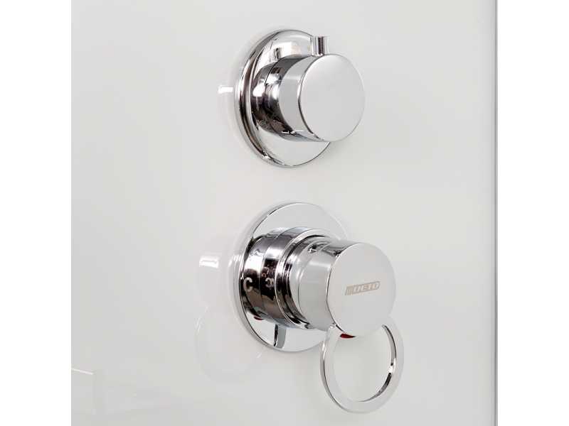 Купить Душевая кабина Deto D D10S+ эл. 100 x 100 см, с крышей и электрикой