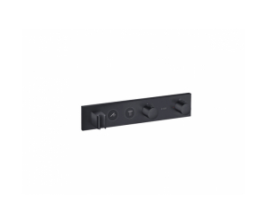Модуль термостата AXOR ShowerSolutions Select 460 на 90 для 2 потребителей скрытого монтажа 18355350, черный