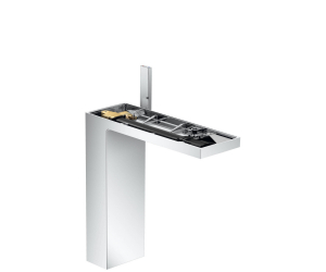 Смеситель для раковины Axor MyEdition 47022000, с донным клапаном, без панели