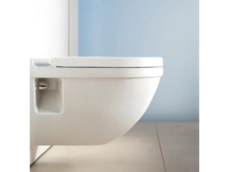 Купить Подвесной унитаз Duravit Starck 3 2201090000, с полочкой, 54*36 см
