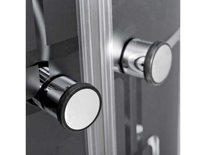 Купить Душевая кабина Deto BМ4510 N без крыши, с LED-подсветкой