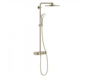 Душевая система с термостатом Grohe Euphoria SmartControl 310 DUO 26507EN0, цвет верхнего душа матовый никель