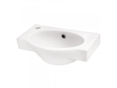 Мини-раковина Santek Форум-45 WH11054 46 x 28 см, смеситель справа/слева