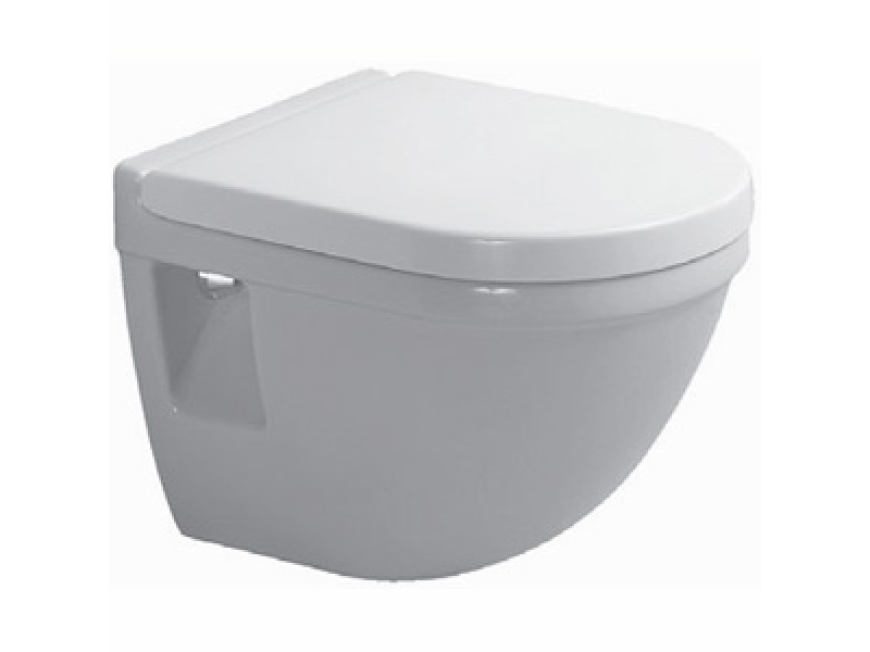 Купить Подвесной унитаз Duravit Starck 3 220209, укороченный, 48,5*36 см