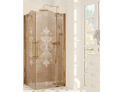 Душевой уголок Huppe Studio victorian SV0102, 100 х 100 см, стекло прозрачное