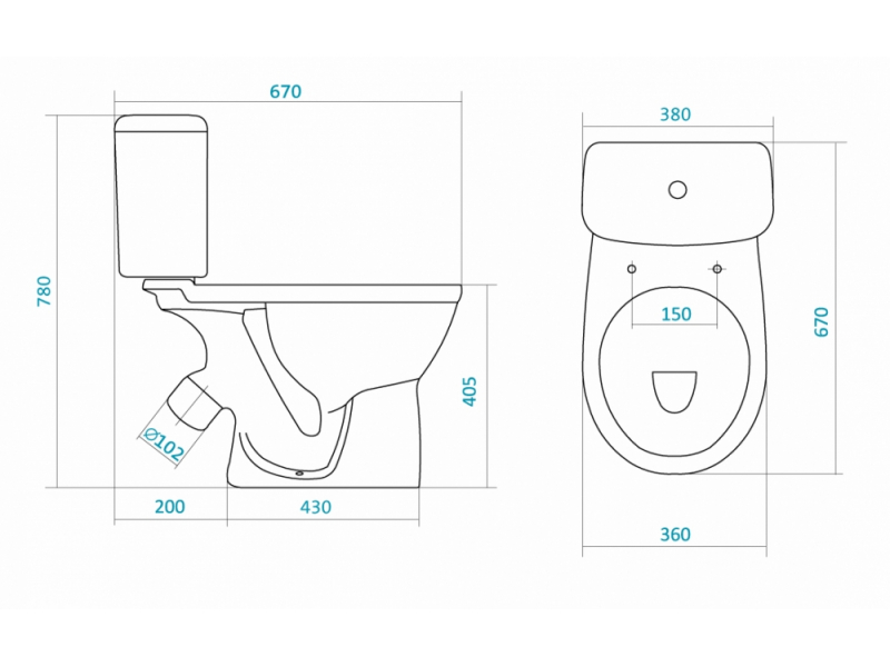 Купить Напольный унитаз Santek Бореаль 1.WH30.2.143 (wh302143) крышка стандарт