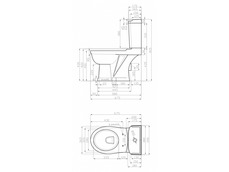 Купить Напольный унитаз Della Boston OAK 022 крышка микролифт