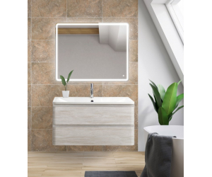 Тумба под раковину BelBagno Albano-900 ALBANO-900-2C-SO-RVB искусственный камень, цвет бежевый