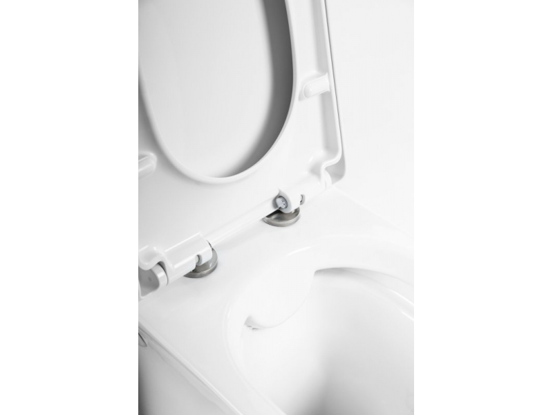 Купить Подвесной унитаз BelBagno Ancona безободковый, белый, BB1224CHR-SM