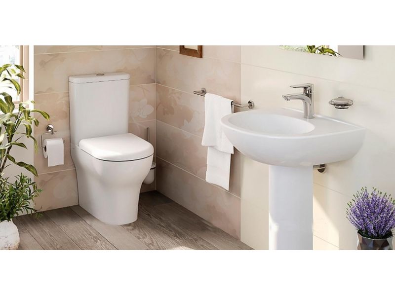 Купить Напольный унитаз Vitra Zentrum 9012B003-7202 крышка микролифт