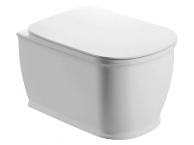 Подвесной унитаз BelBagno Prado BB10150CH, безободковый