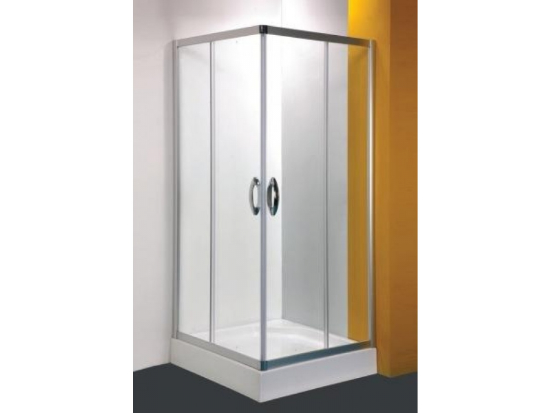 Купить Душевой уголок Am.Pm Bliss L Square Slide W53G-303-090MT, 90 x 90 х 190 см, стекло прозрачное