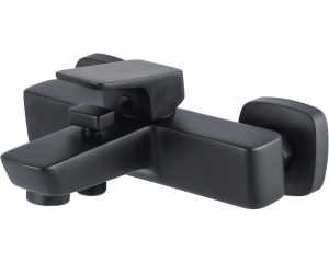Смеситель Aquanet Gotic AF440-20B для ванны и душа, черный матовый (243292)